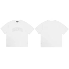 Cole Buxton White Arched Buxton Varsity Logo T-Shirt