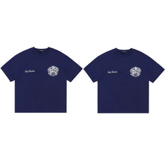 Cole Buxton Navy Crest Logo T-Shirt