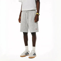 NOAH MARS Lightning Embroidery Thin Cool Five Quarter Knit Shorts for Men Couple