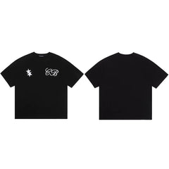 Cole Buxton Black Punk Star CB Logo T-Shirt