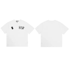 Cole Buxton White Punk Star CB Logo T-Shirt