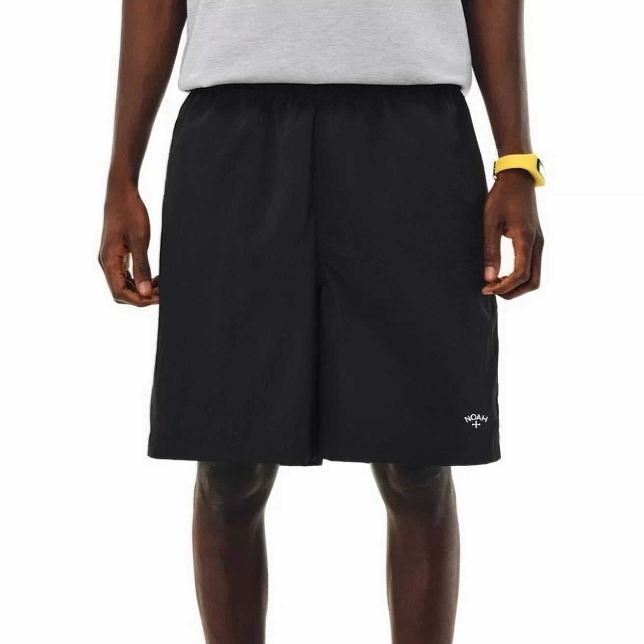 NOAH MARS Men Quick Dry Straight Five Quarter Casual Sports Shorts