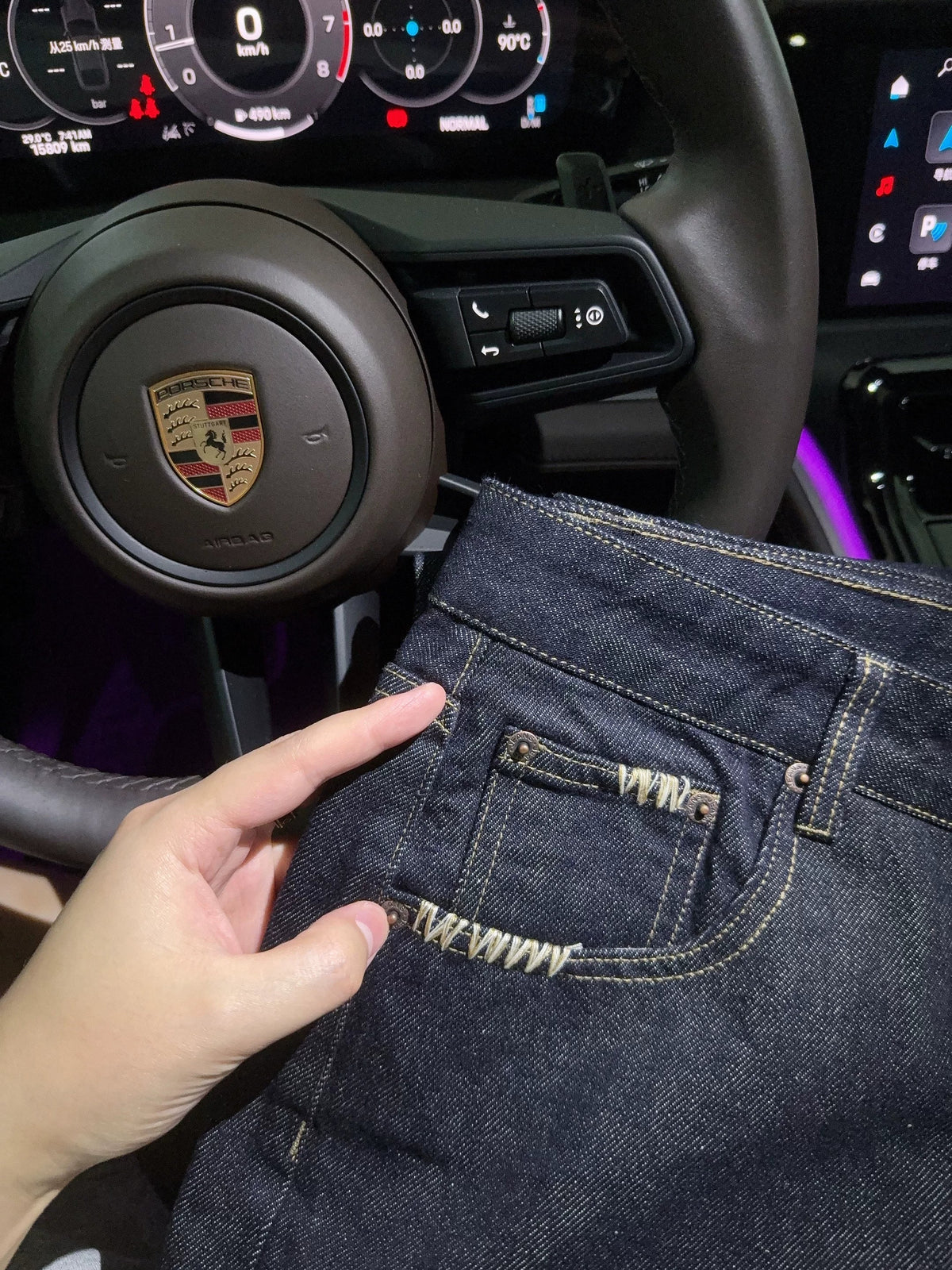 NOAH MARS 13.5oz Hand Sewn Vintage Micro Flared Jeans
