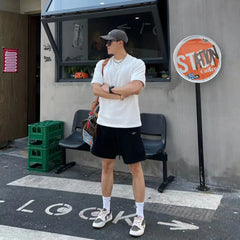 NOAH MARS - The summer casual sports five-pair pants of the trendy brand
