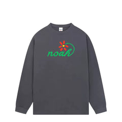 NOAH Heavy Cotton Unisex Long Sleeve Tee Autumn Loose Couple Base Top