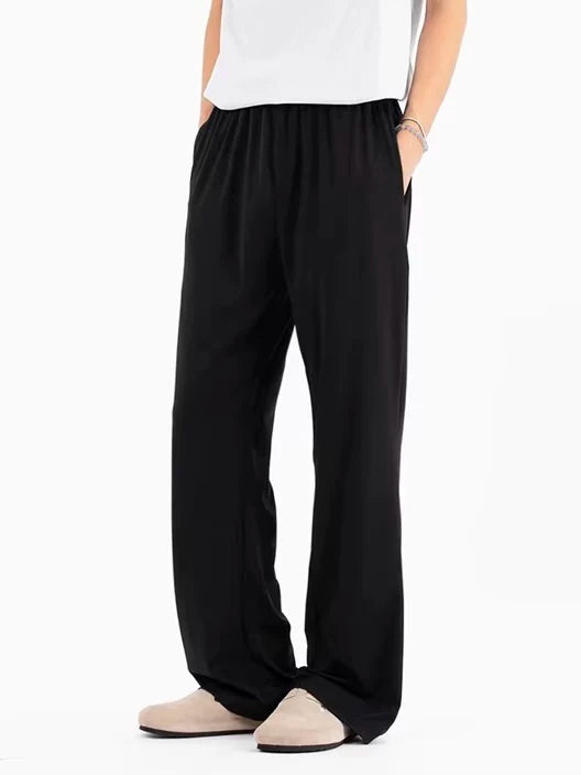 NOAH MARS Vintage Ice Fabric Quick Dry Flared Pants