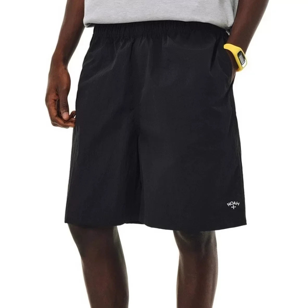 NOAH MARS Men Quick Dry Straight Five Quarter Casual Sports Shorts